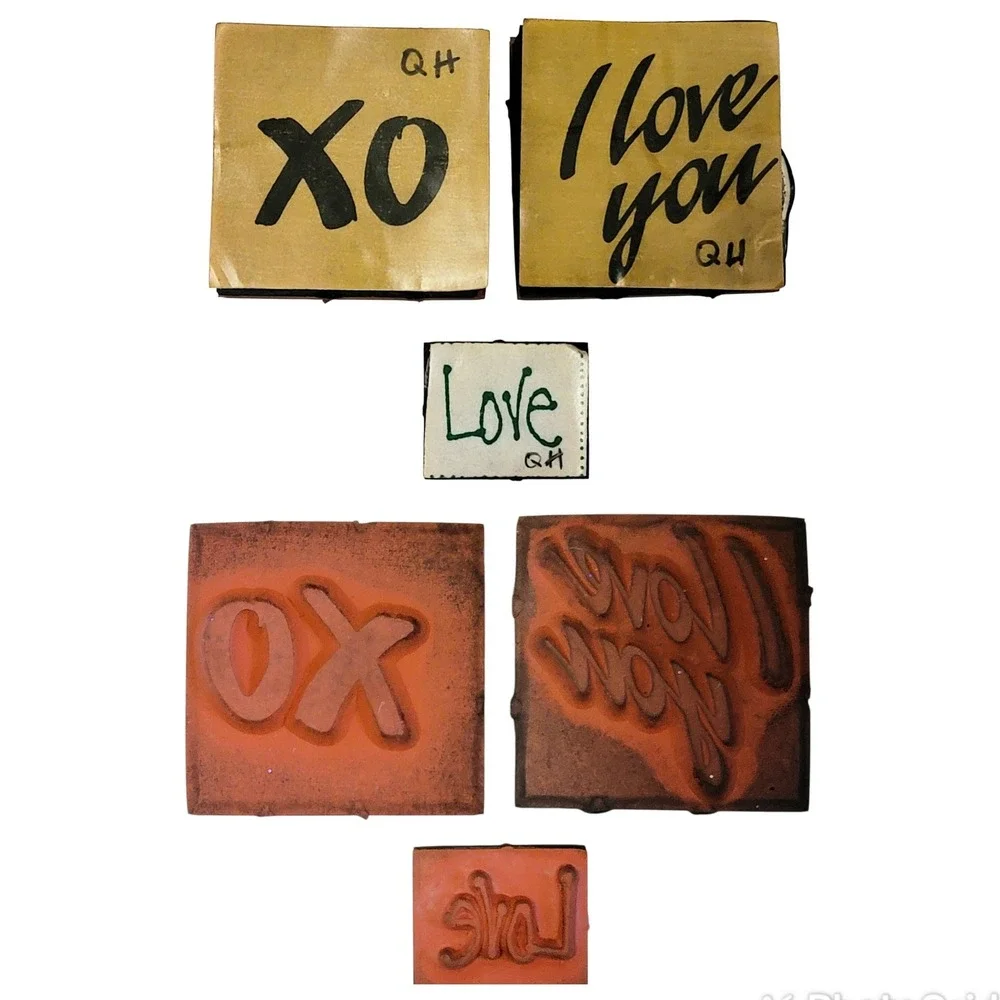 VTG Sayings & Phrases Rubber Stamps Lot of 21 Birthday Thank You Get‎ Well Soon